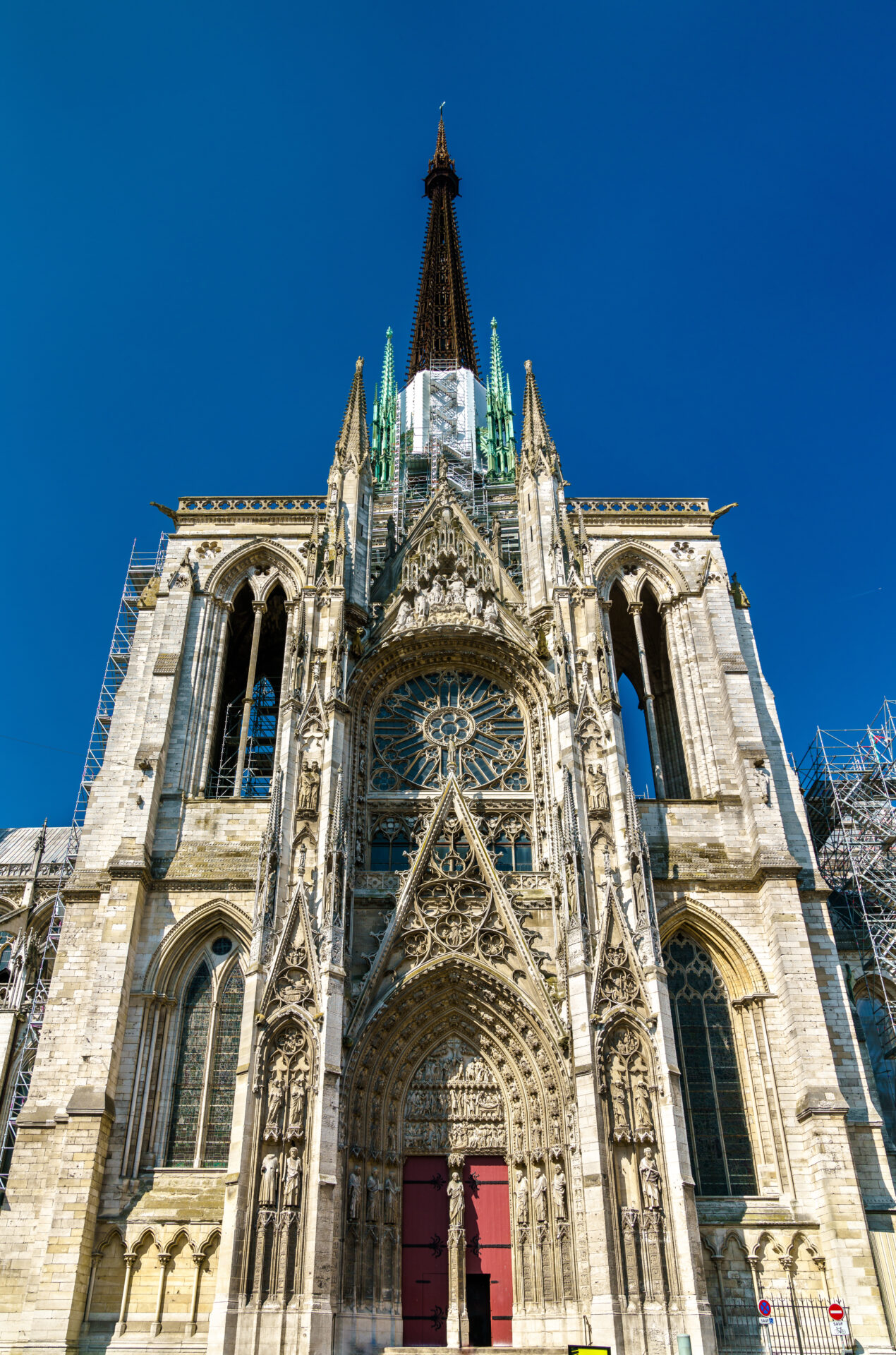 Cathedral Notre Dame of Rouen in France