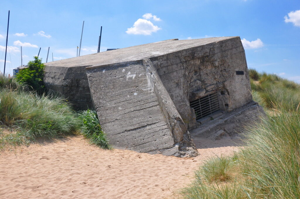 normandy beach world war 2