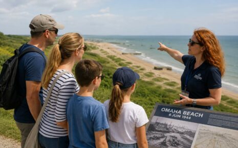 Visit Omaha Beach with a private guide