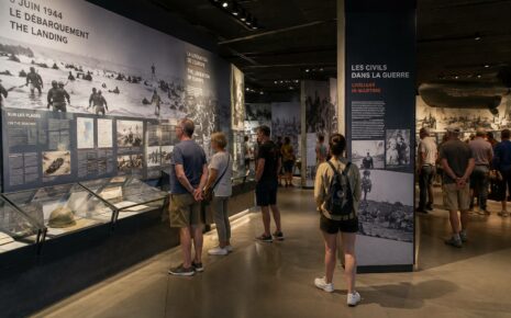caen memorial museum group
